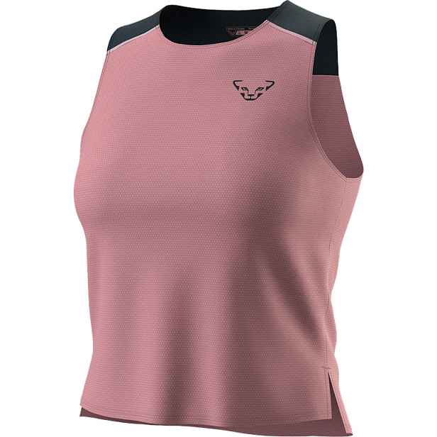 Tílko Dynafit Sky Crop Top W mokarosa Barva: starorůžová , Velikost: