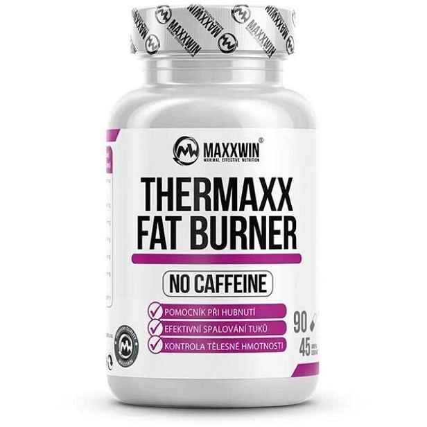 MAXXWIN THERMAXX FAT BURNER NO CAFFEINE 90 KAPSLÍ Spalovač bez prolongace