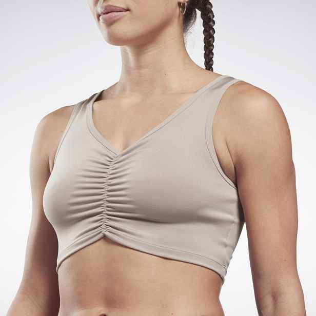 REEBOK - ruched cropped tank