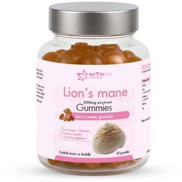 NUTRICIUS LION'S MANE GUMMIES Gumídci, dummy