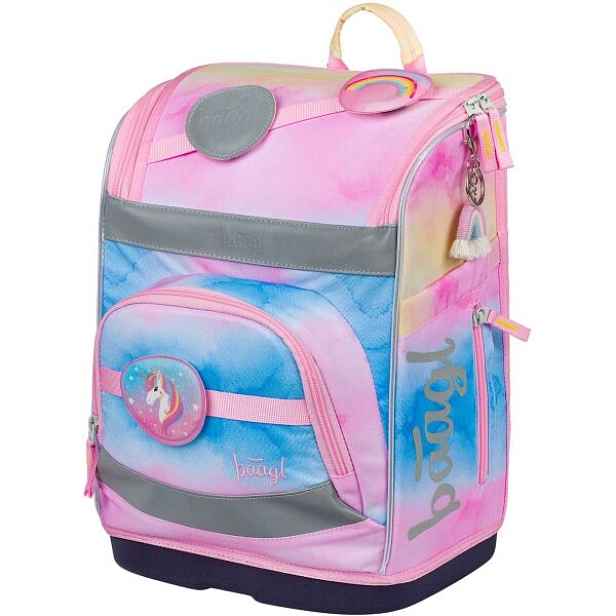 BAAGL ZIPPY PLUS RAINBOW UNICORN Školní aktovka, mix