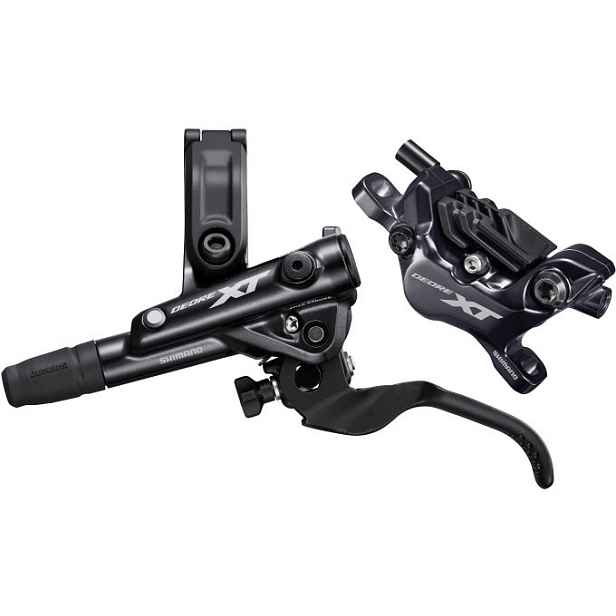 Brzdy Shimano XT BL-M8100/BR-M8120 Délka: 1000 mm, Strana: Levá, Brzdové destičky: organické