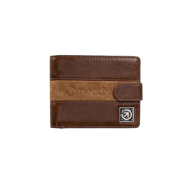 Meatfly peněženka Neil Dark Taupe / Oak | Velikost One Size