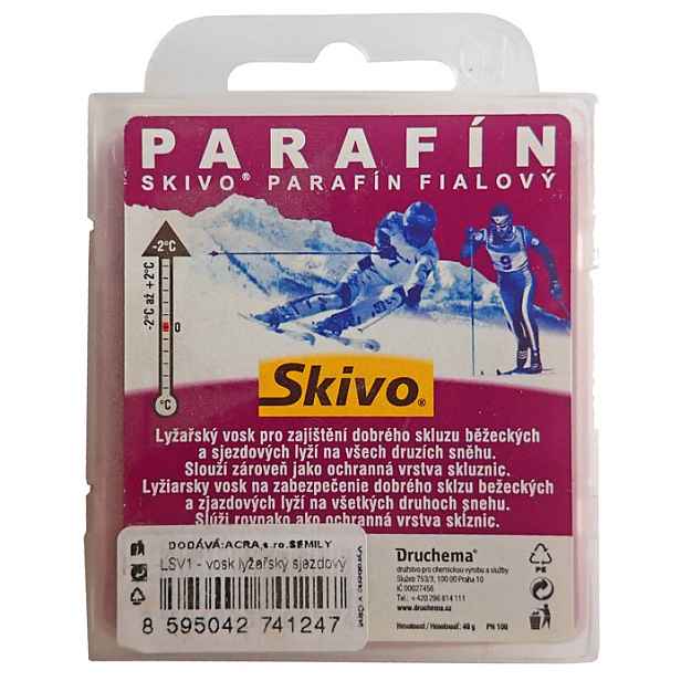 Skivo vosk sjezdový -2 až +2°C g
