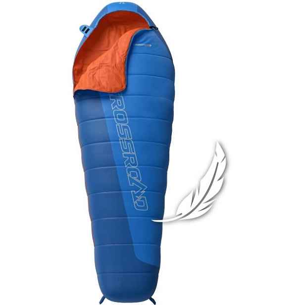 Crossroad MIRAGE 210 Péřový spací pytel , cm - pravý zip