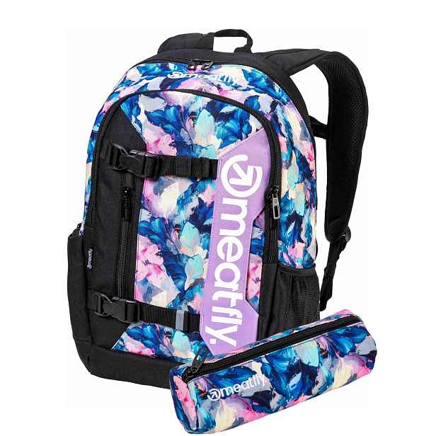 Meatfly batoh Basejumper Bloom 22 | Mnohobarevná | Objem 22