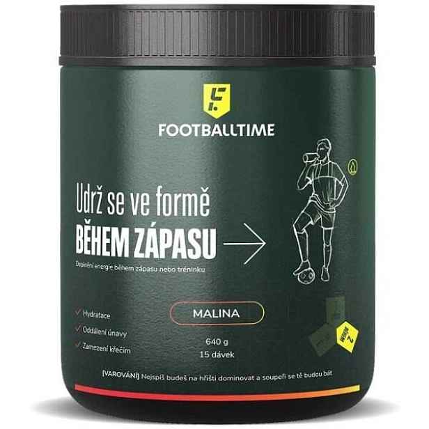 FOOTBALLTIME UDRŽ SE VE FORMĚ BĚHEM ZÁPASU MALINA Iontový nápoj , G