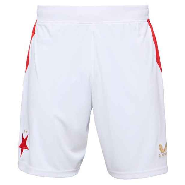 CASTORE SK SLAVIA PRAGUE HOME SHORT Pánské fotbalové šortky