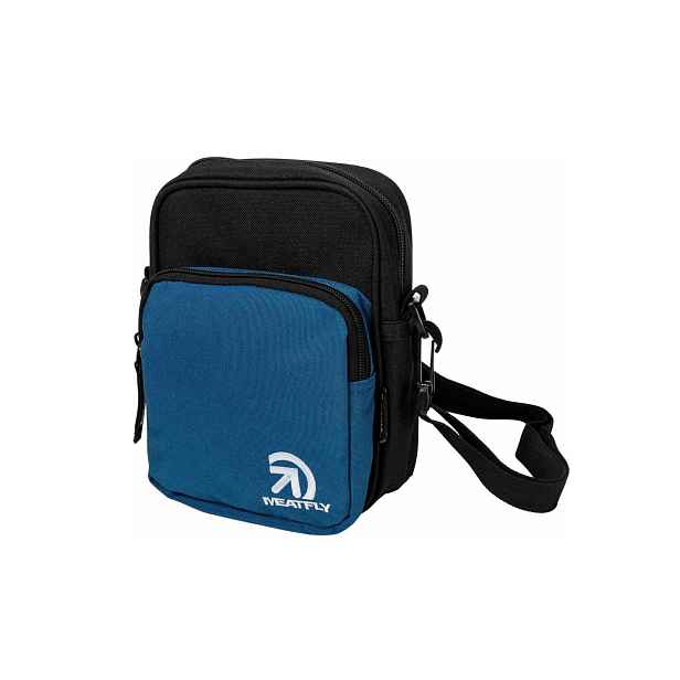 Meatfly pánská crossbody taška Hardy Super Teal | Objem 1,5