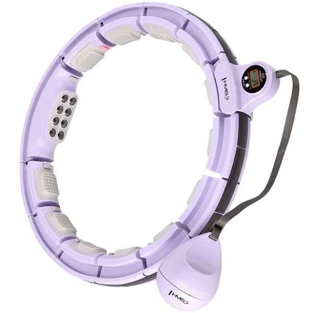 HMS HHM13 Masážní hula hoop se závažím, magnety a počítadlem