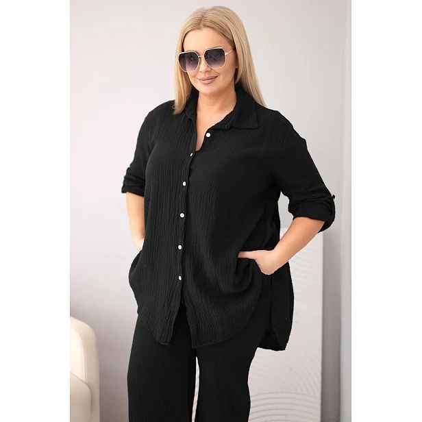 Kesi plus-size muslinová souprava