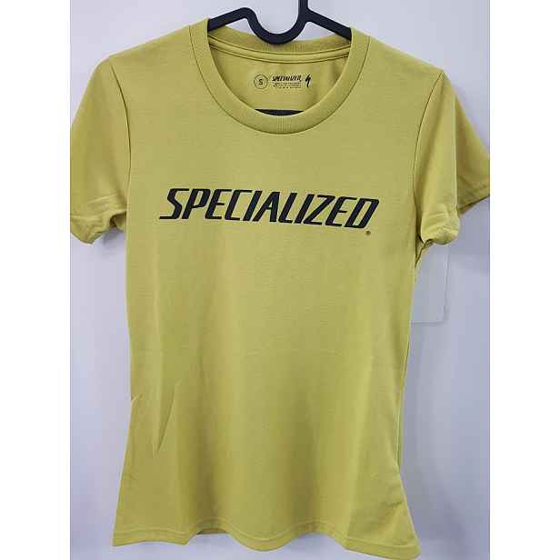 Tričko Specialized 24/7 Wordmark W olive Barva: , Velikost: