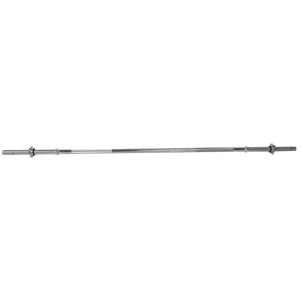 Vzpěračská tyč 160cm/25mm • se závitem a objímkami