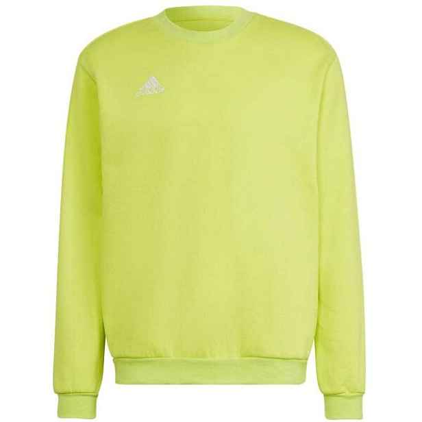 adidas ENTRADA 22 SWEATSHIRT Pánská mikina, reflexní neon
