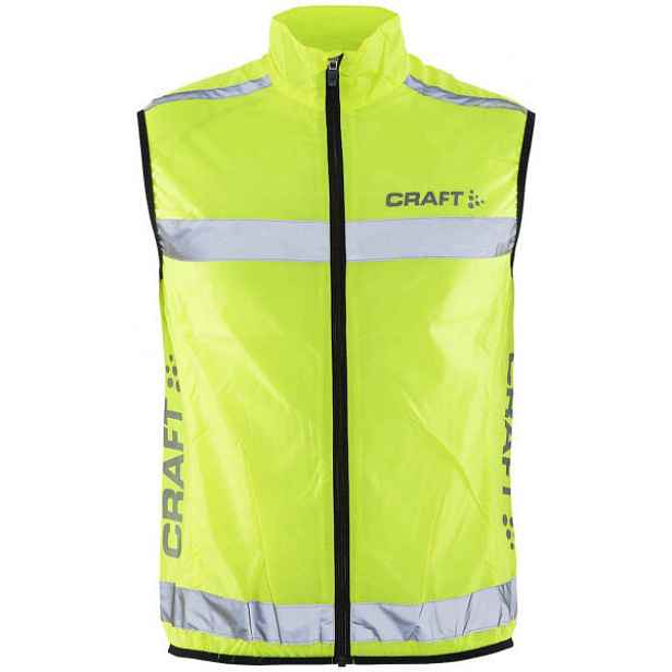 Craft SAFETY VEST Funkční bezpečnostní vesta, reflexní neon