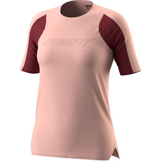 Tričko Dynafit Ride SS W pale rose Barva: starorůžová , Velikost:
