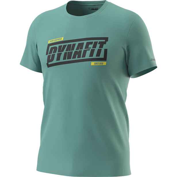 Triko Dynafit Graphic Cotton / TEE atlantic/tabloid Barva: , Velikost: