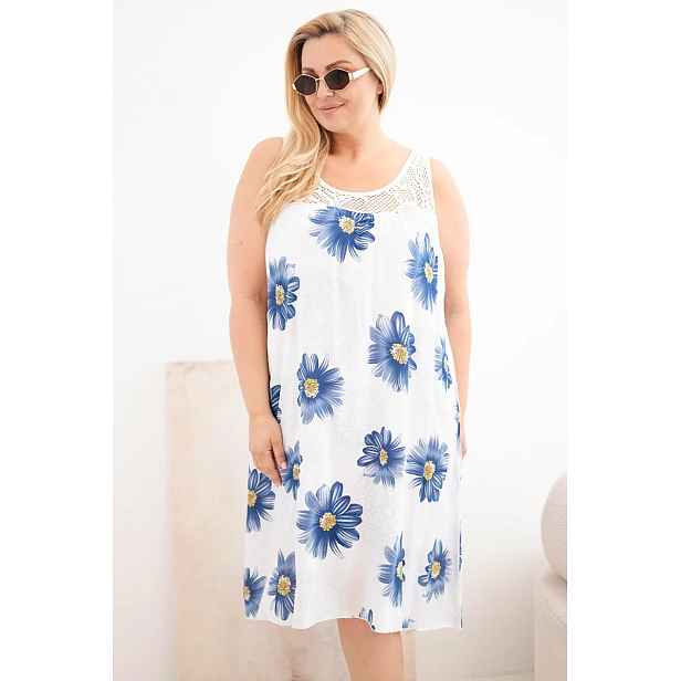 Kesi Włoski dámské plus size šaty s krajkou