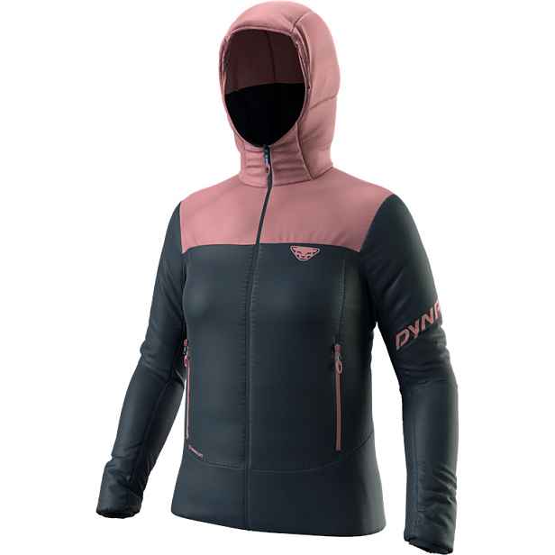 Bunda Dynafit Radical PRL Hood W blueberry mokarosa Barva: starorůžová , Velikost: