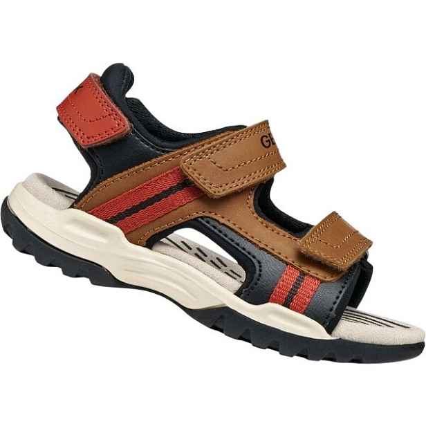 Geox J BOYREALIS BOY Dětské sportovní sandály