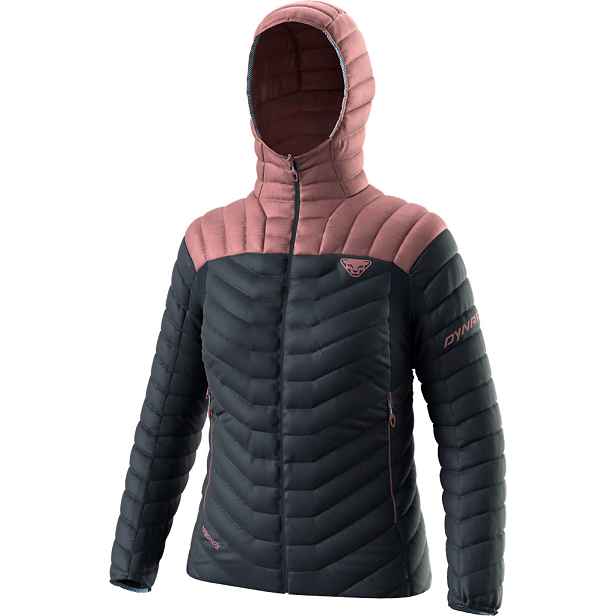 Bunda Dynafit Ridge Ultralight DWN W mokarosa Barva: / starorůžová, Velikost: