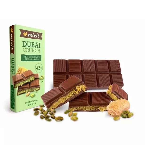 MIXIT DUBAJSKÁ ČOKOLÁDA - PISTÁCIOVÁ Dubajská čokoláda s pistáciovou náplní , G