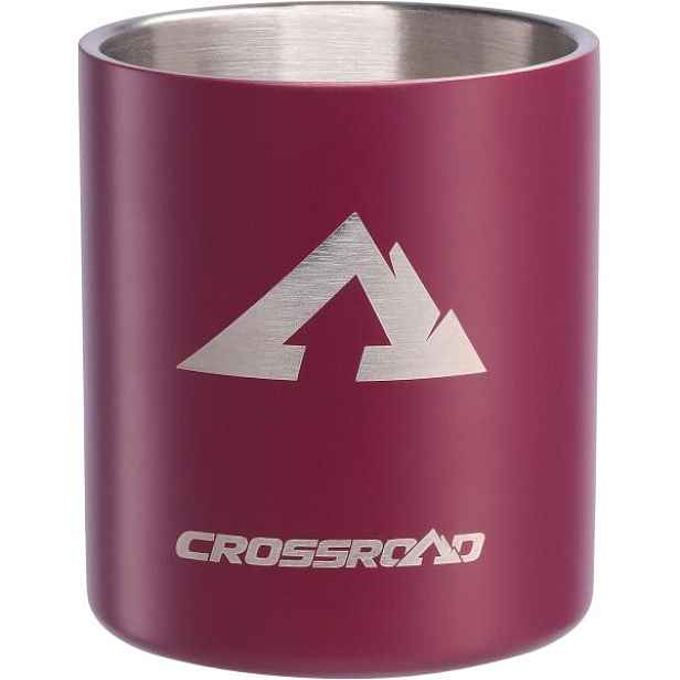 Crossroad CARABINER MUG 350 Termohrnek z nerezové oceli