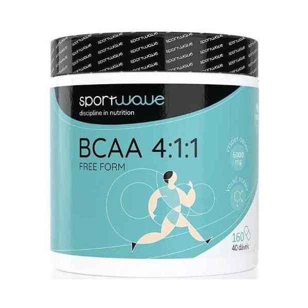 SPORT WAVE BCAA 4:1:1 FREE FORM 160 TAB Aminokyselina