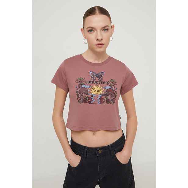Converse blooming skate t-shirt l