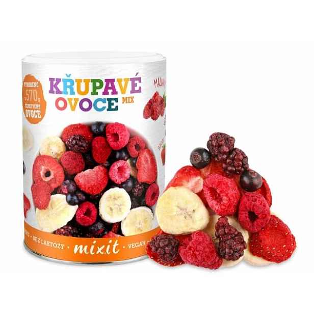 MIXIT MALÉ KŘUPAVÉ OVOCE Ovocný snack , G