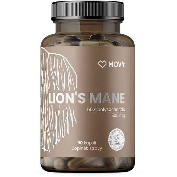 MOVIT ENERGY HERICIUM - LION'S MANE 90 CAPS Houba