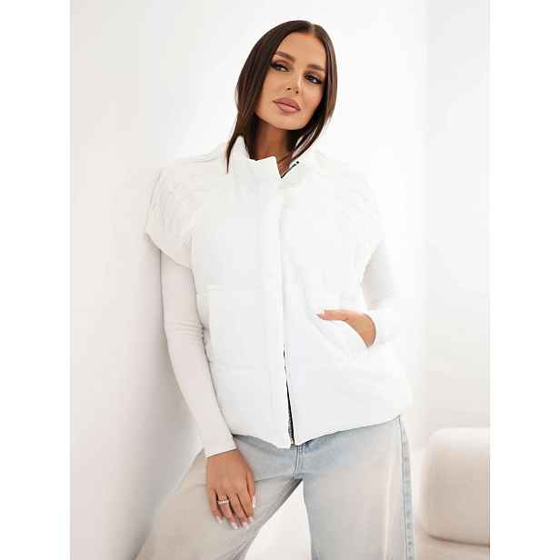 Dámská zateplená prošívaná vesta
