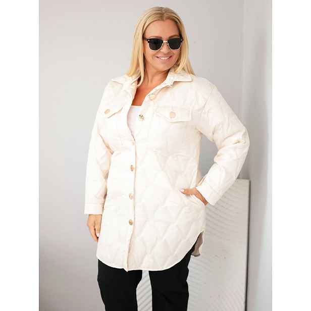 Kesi dámská prošívaná bunda Plus Size