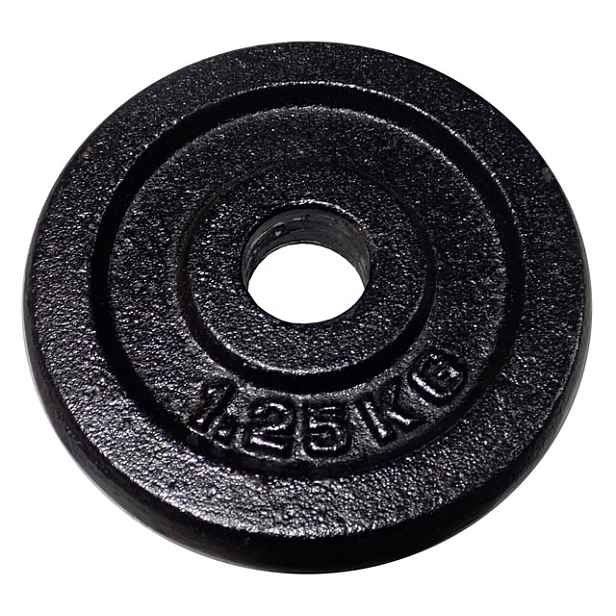 Litinový kotouč (závaží) na činky 1,25kg - 30 mm