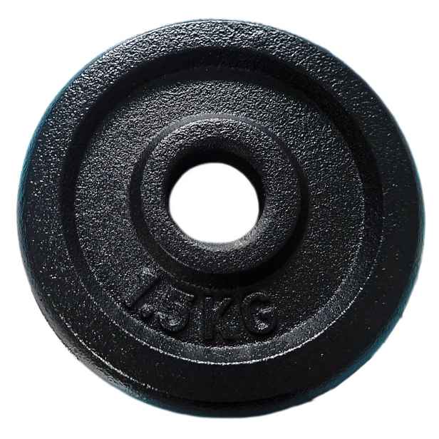Litinový kotouč (závaží) na činky 1,5kg - 30mm