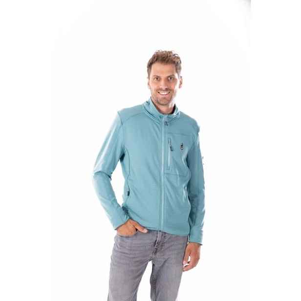 AULP TOBEY STRETCH KNIT JACKET Pánská fleecová mikina