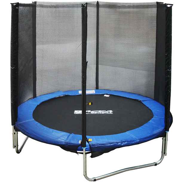 Trampolína s ochrannou sítí 244 cm, vekovní trampolína