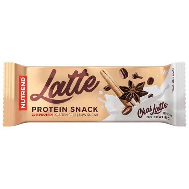 Nutrend LATTE PROTEIN SNACK G CHAI LATTE Proteinová tyčinka , G