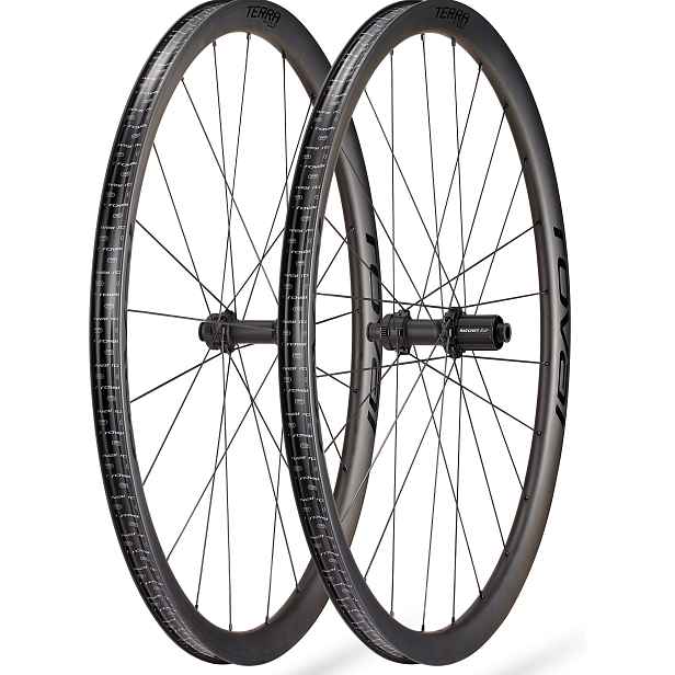 Zapletená kola Specialized Terra CLX II satin carbon/gloss Strana: Přední
