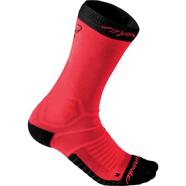 Ponožky Dynafit Ultra Cushion fluo coral Barva: korálová, Velikost: