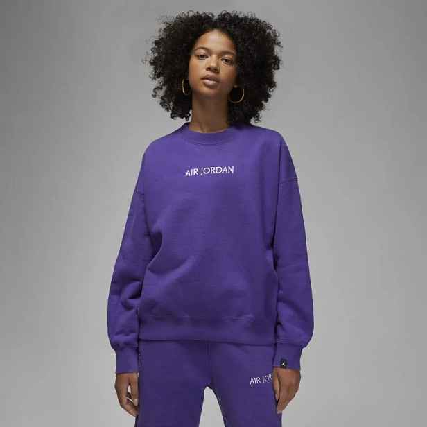 Jordan wmns wordmark fleece crew s