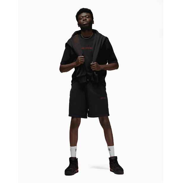 Jordan wordmark fleece short xs