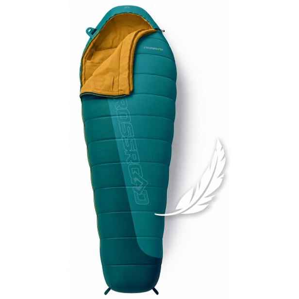 Crossroad TYPHOON 210 Péřový spací pytel , cm - levý zip