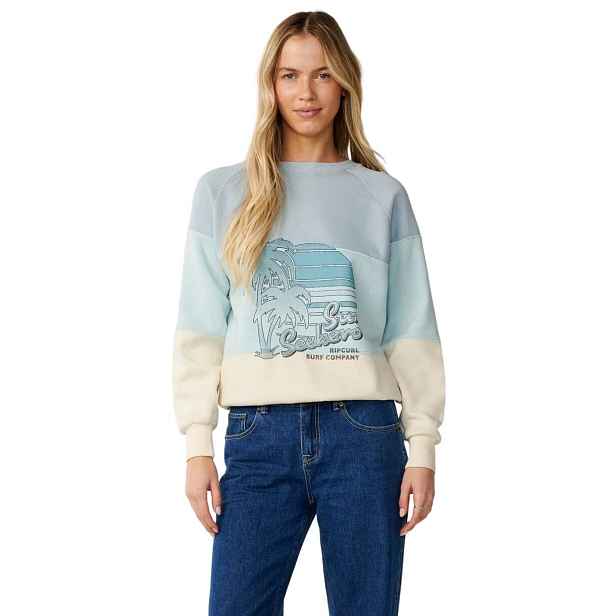 Rip curl dámská mikina Seeker Raglan Standard Crew Light