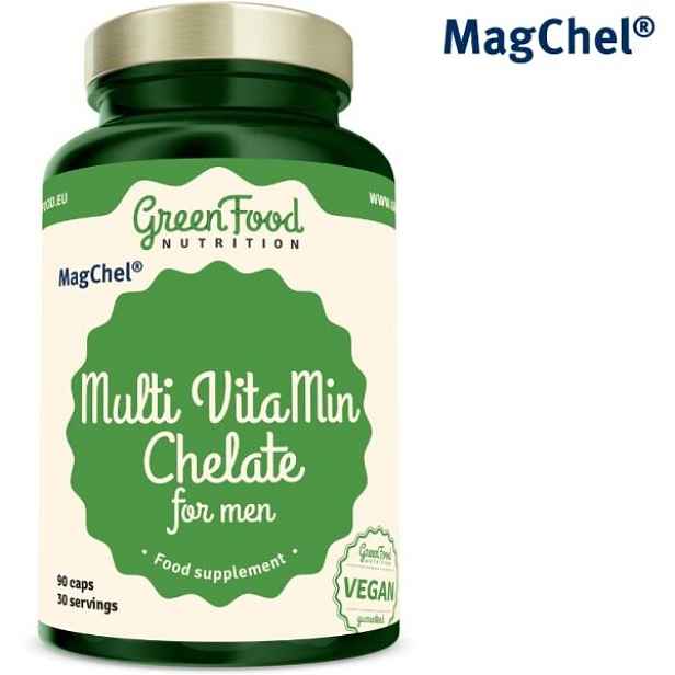 GREENFOOD MULTI VITAMIN CHELATE FOR MEN 90CPS Multivitamin