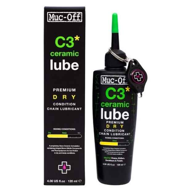 MUC-OFF C3 DRY CERAMIC LUBE Mazivo na řetěz do sucha s keramikou do sucha, dummy