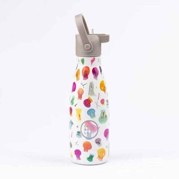 COOL BOTTLES KIDS CRAZY SKULLS 260 ML Dětská láhev, mix, ML