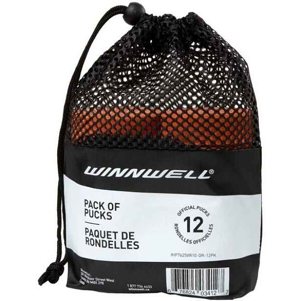 WINNWELL HOKEJOVÝ PUK (12KS) Hokejový puk