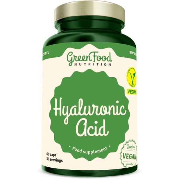 GREENFOOD HYALURONIC ACID 60CPS Doplněk stravy