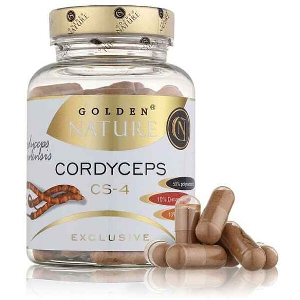 NATURE CORDYCEPS CS-4 100 CPS. Extrakt z léčivé houby